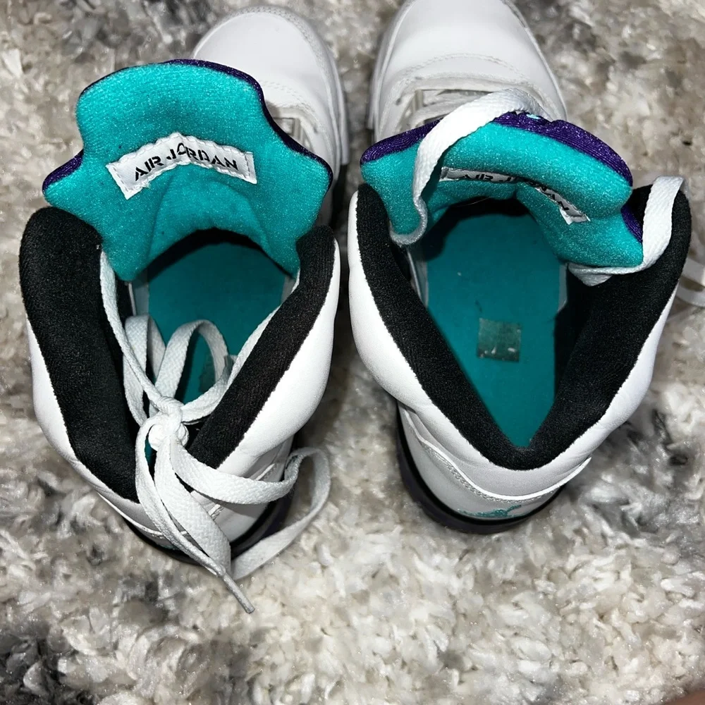 Air Jordan 5 “Grapes” White/Purple - Picture 4 of 8